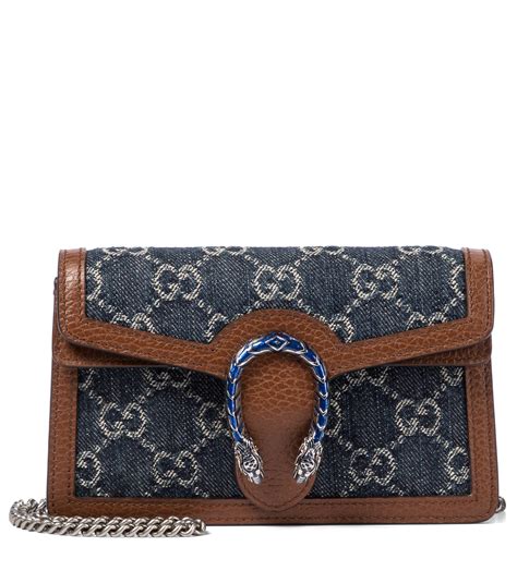 gucci dionysus denim super mini